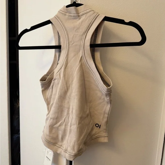 NWT Orseund Iris RACERBACK SPORT TANK OFF-WHITE - Picture 9 of 9
